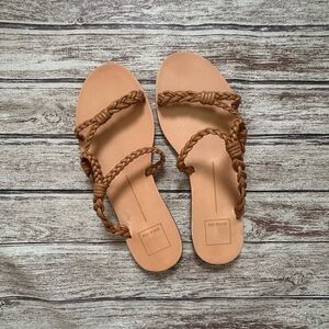 Dolce Vita Tan Braided Sandals